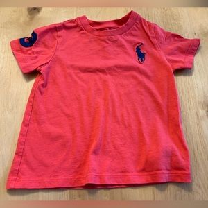 Little boys Ralph Lauren rugby shirt